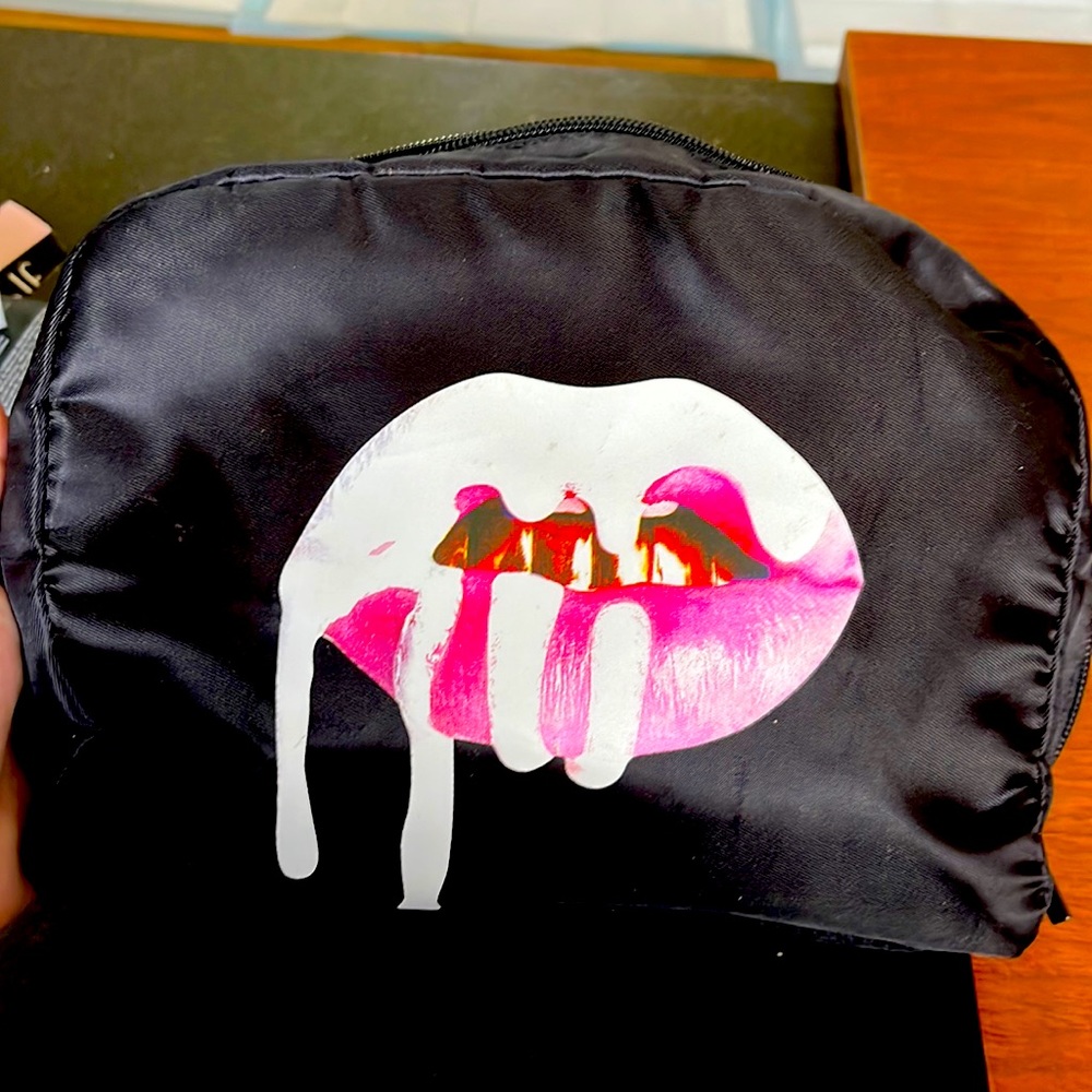 Kylie cosmetics makeup bag